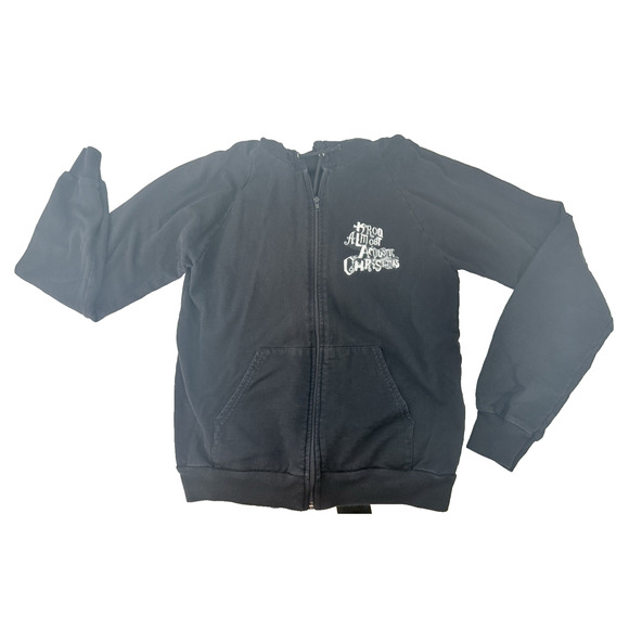 Vintage 2006 KROQ Almost Acoustic Xmas Hoodie American Apparel M Foo Fighters - Picture 1 of 14